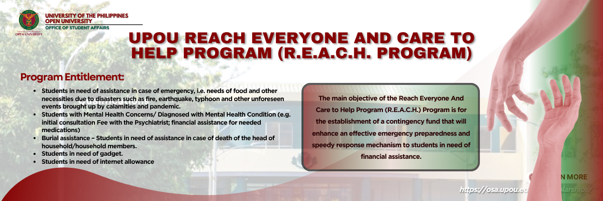 Recha Programs R.E.A.C.H. Program – Office of Student Affairs